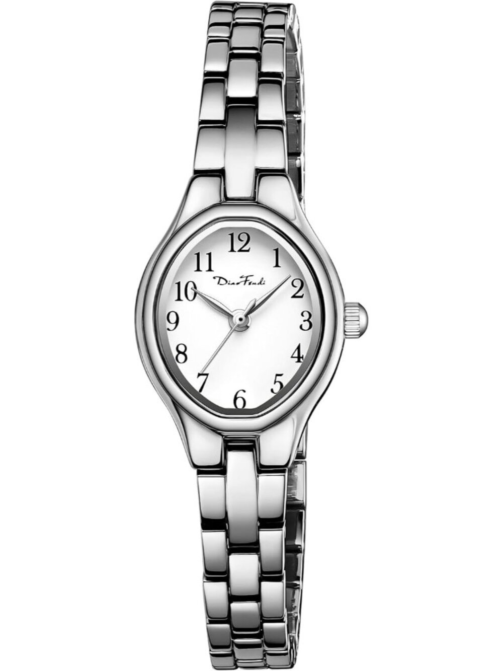Women’s Silver Shell Vintage Quartz Stainless Steel Waterproof Bracelet Watch